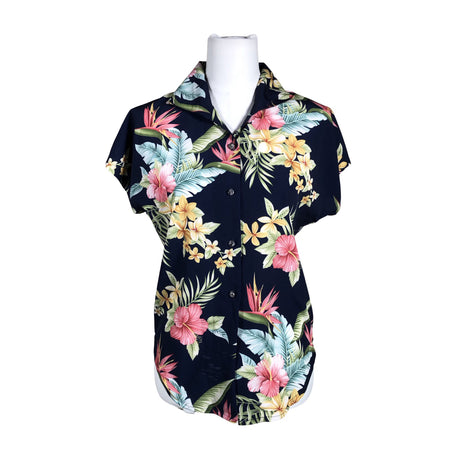 Unisex Rock'n Romance - Short-sleeved blouse, size 40 - Blue ()