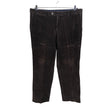 Unisex Bugatti - Velvet pants, size L - Brown ()