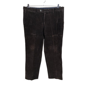 Unisex Bugatti - Velvet pants, size L - Brown (1)