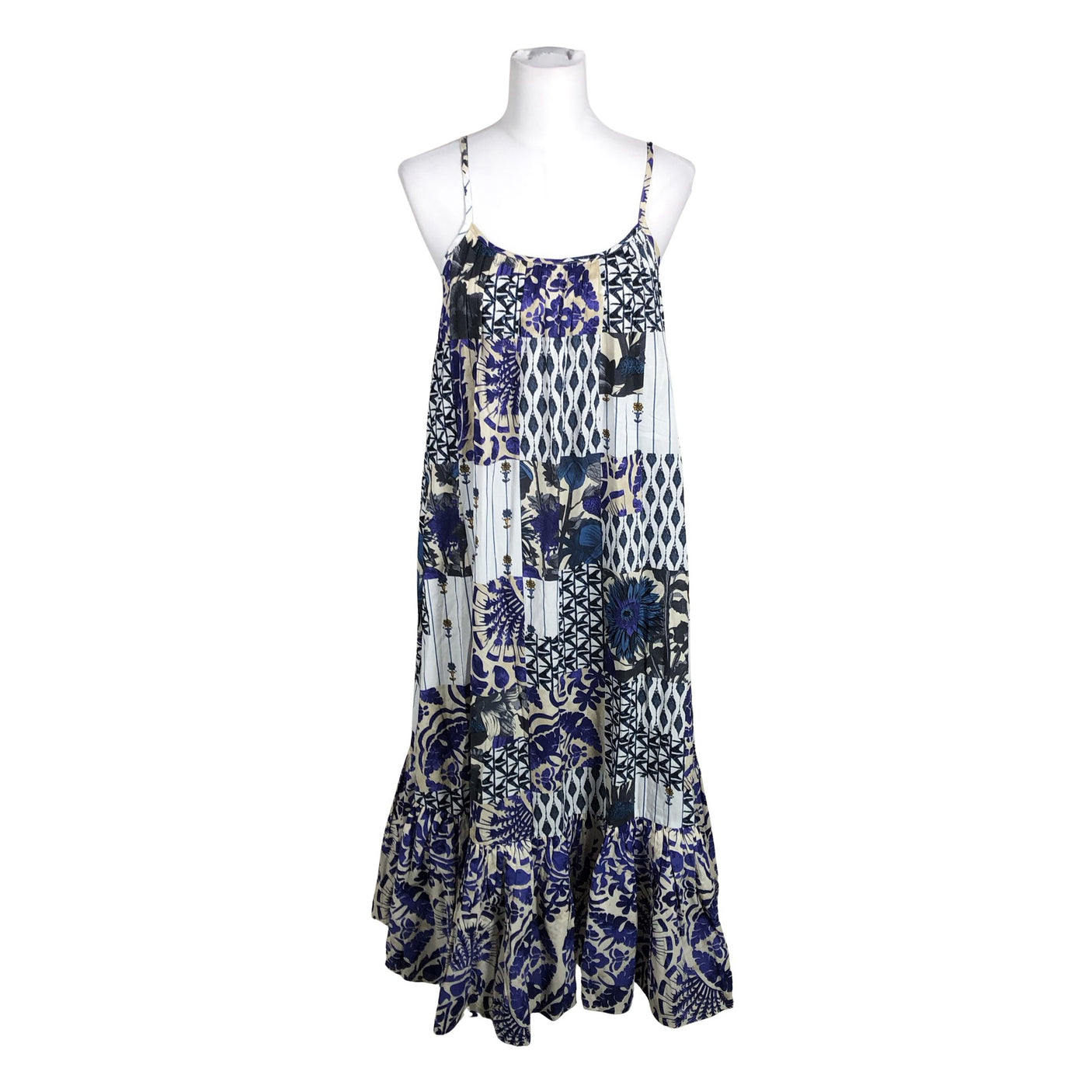Unisex Next - Maxi dress, size 40 - Blue (1)