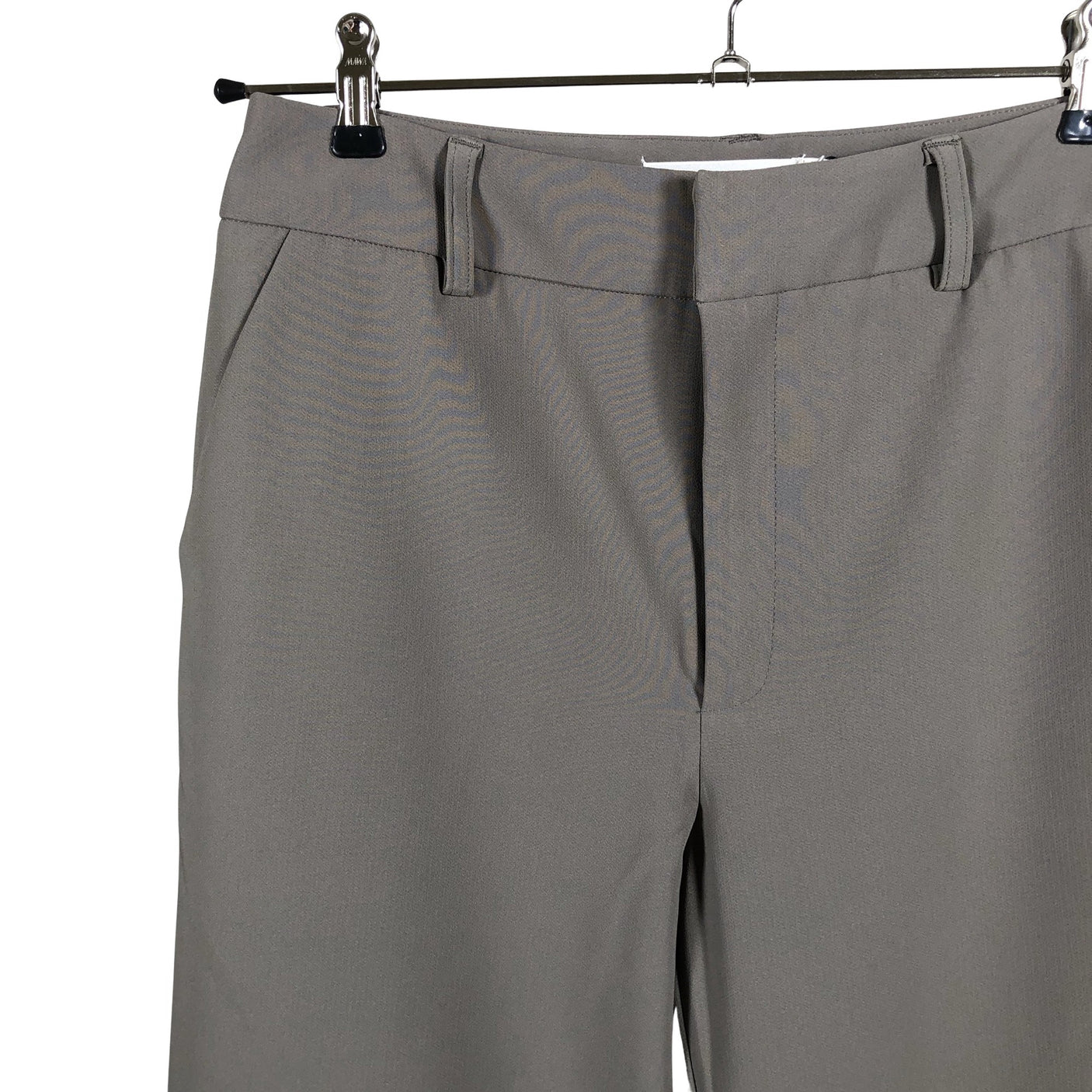 Unisex Gestuz - Straight leg trousers, size 38 - Brown (2)