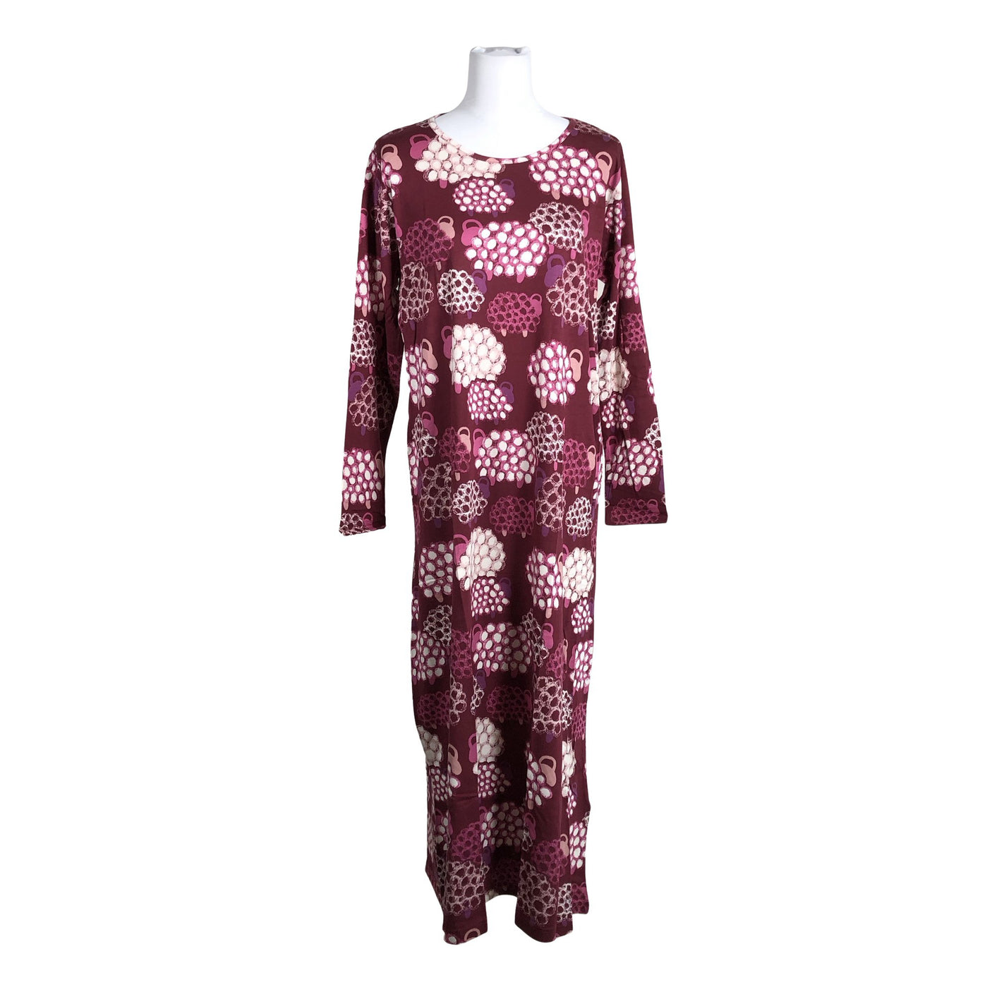 Unisex Aarikka - Nightshirt, size 38 - Wine red (1)