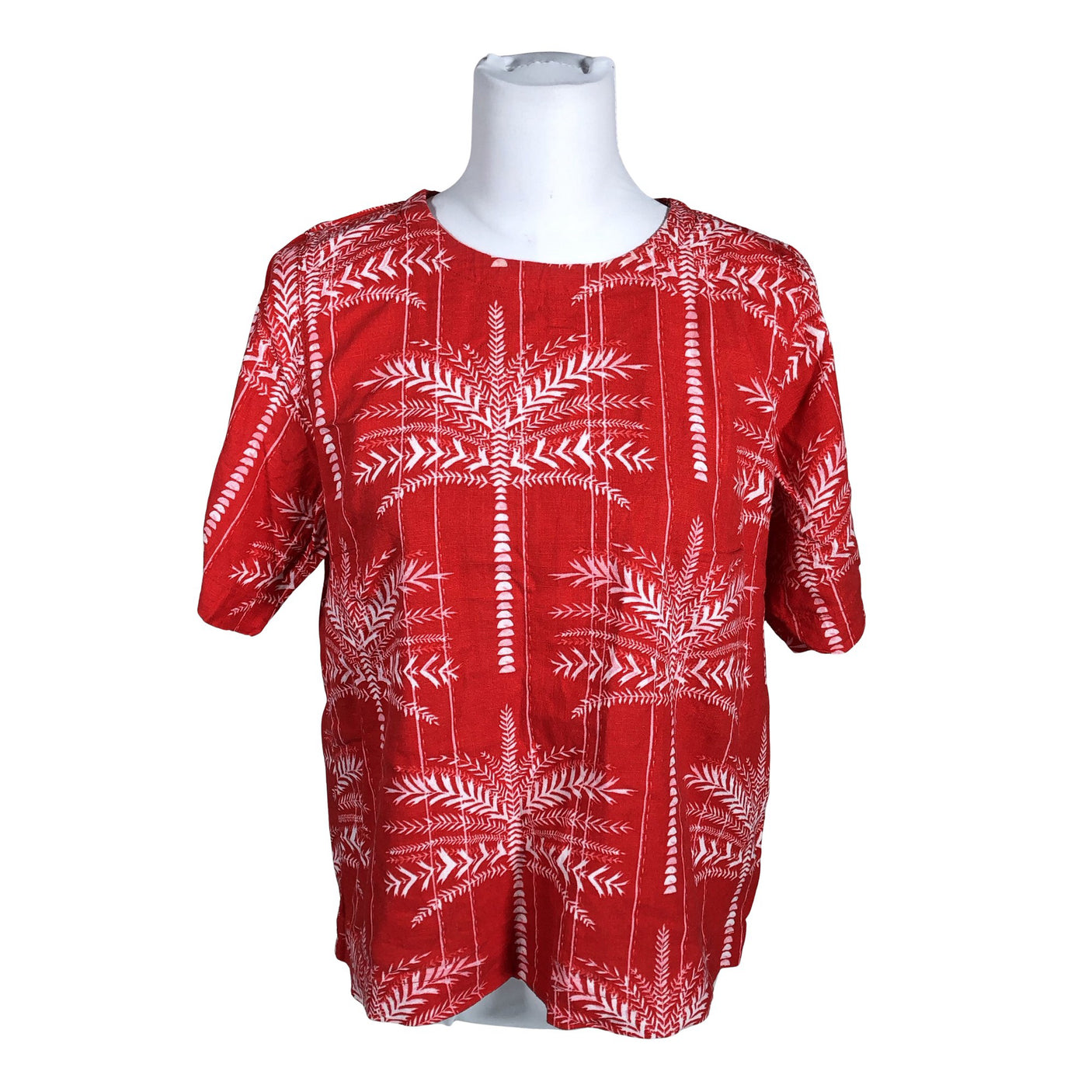 Unisex Next - Short-sleeved blouse, size 40 - Red (1)