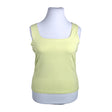 Unisex More&More - Tricot tank top, size 42 - Yellow ()