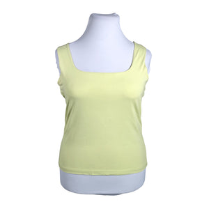 Unisex More&More - Tricot tank top, size 42 - Yellow (1)