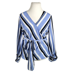 Unisex I-N-C International Concepts - Blouse, size 42 - Light blue (1)