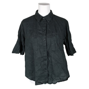 Unisex Opus - Short-sleeved blouse, size 38 - Green (1)