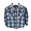 Unisex Lindex - Collared shirt, size 86 - 92 - Blue ()