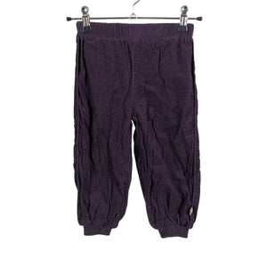 Unisex POMPdeLUX - Velvet pants, size 92 - 98 - Violet (1)