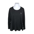 Unisex Zizzi - Sports shirt, long sleeve, size 50 - Black ()