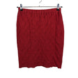 Unisex Anne Linnonmaa - Knit skirt, size 38 - Red ()