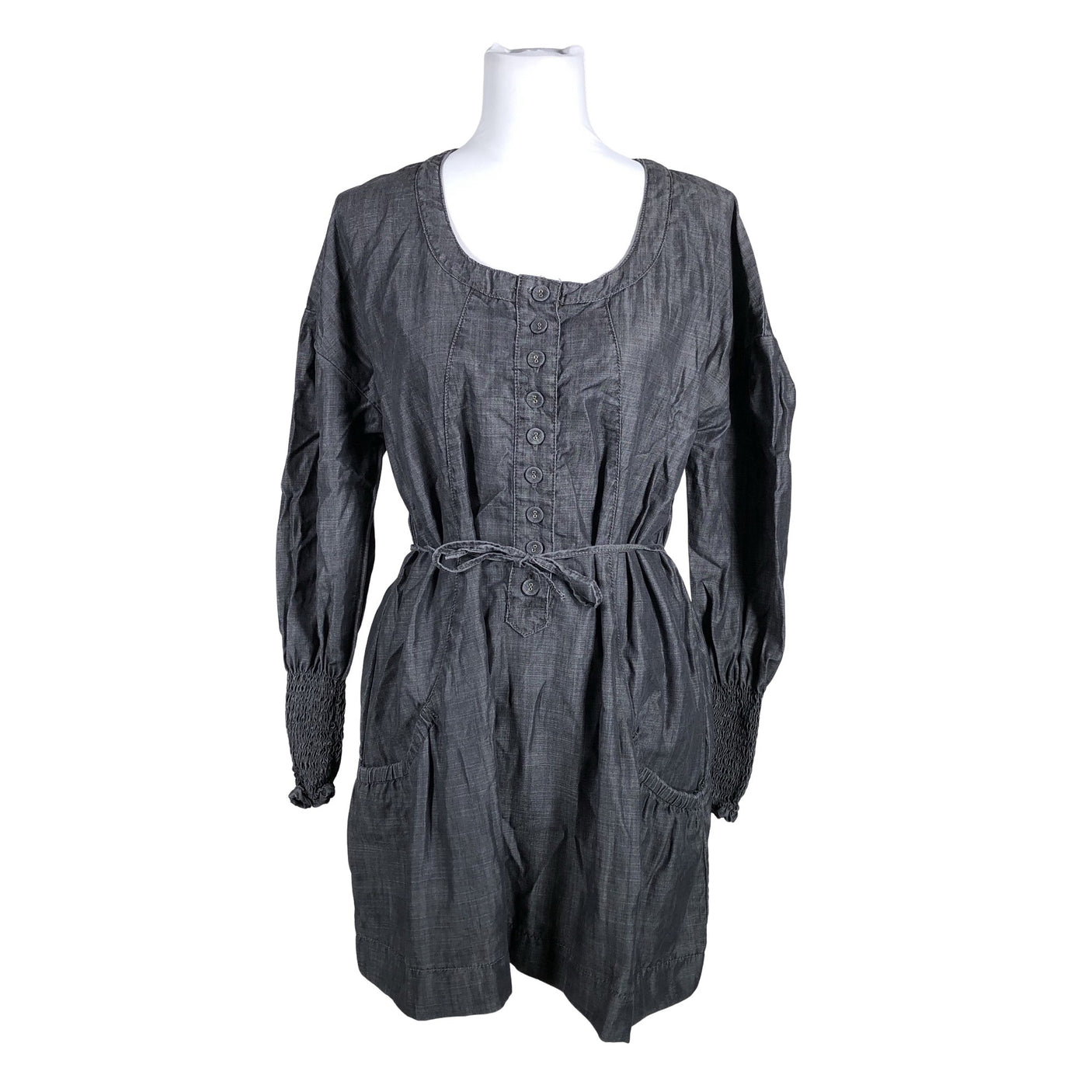 Unisex Cream - Dress, size 38 - Gray (1)