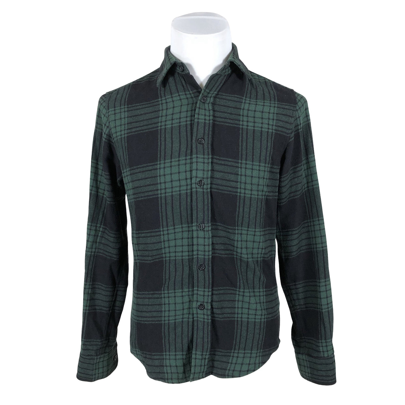 Unisex Anián - Flannel shirt, size S - Green (1)