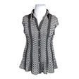 Unisex Taifun - Short-sleeved blouse, size 46 - White ()