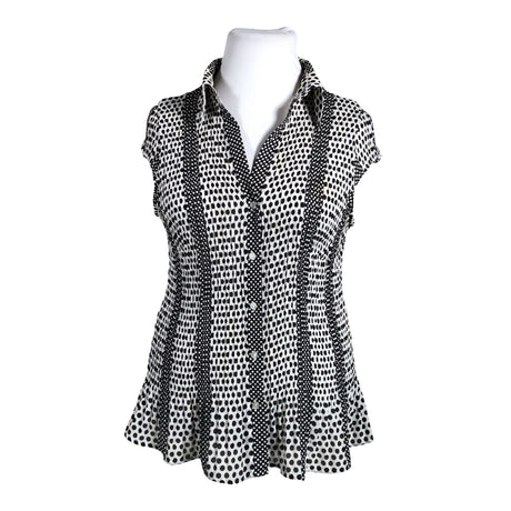 Unisex Taifun - Short-sleeved blouse, size 46 - White ()