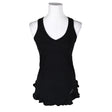 Unisex Casall - Sports top, size 38 - Black ()