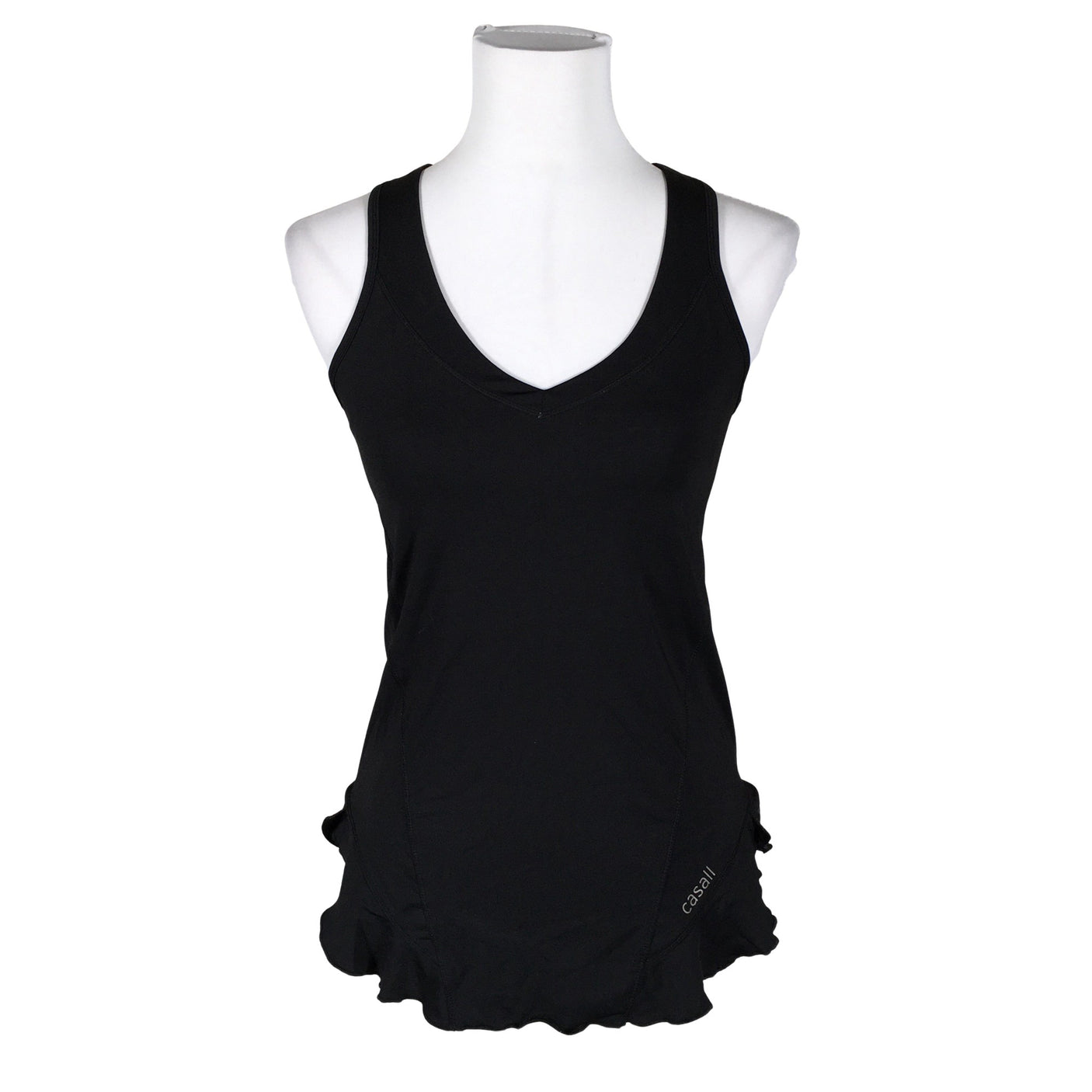 Unisex Casall - Sports top, size 38 - Black (1)