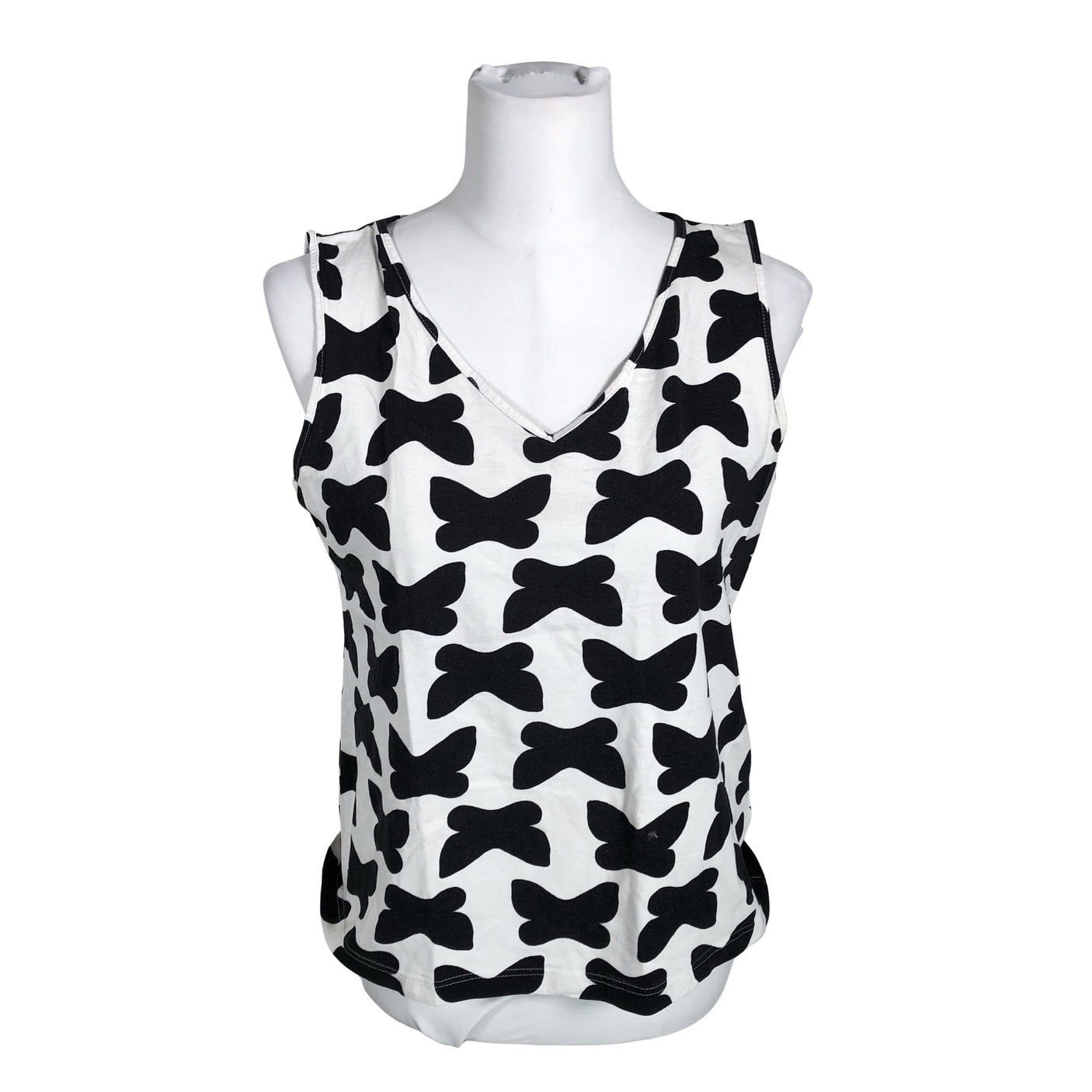 Unisex Nanso - Tricot tank top, size 40 - White (1)