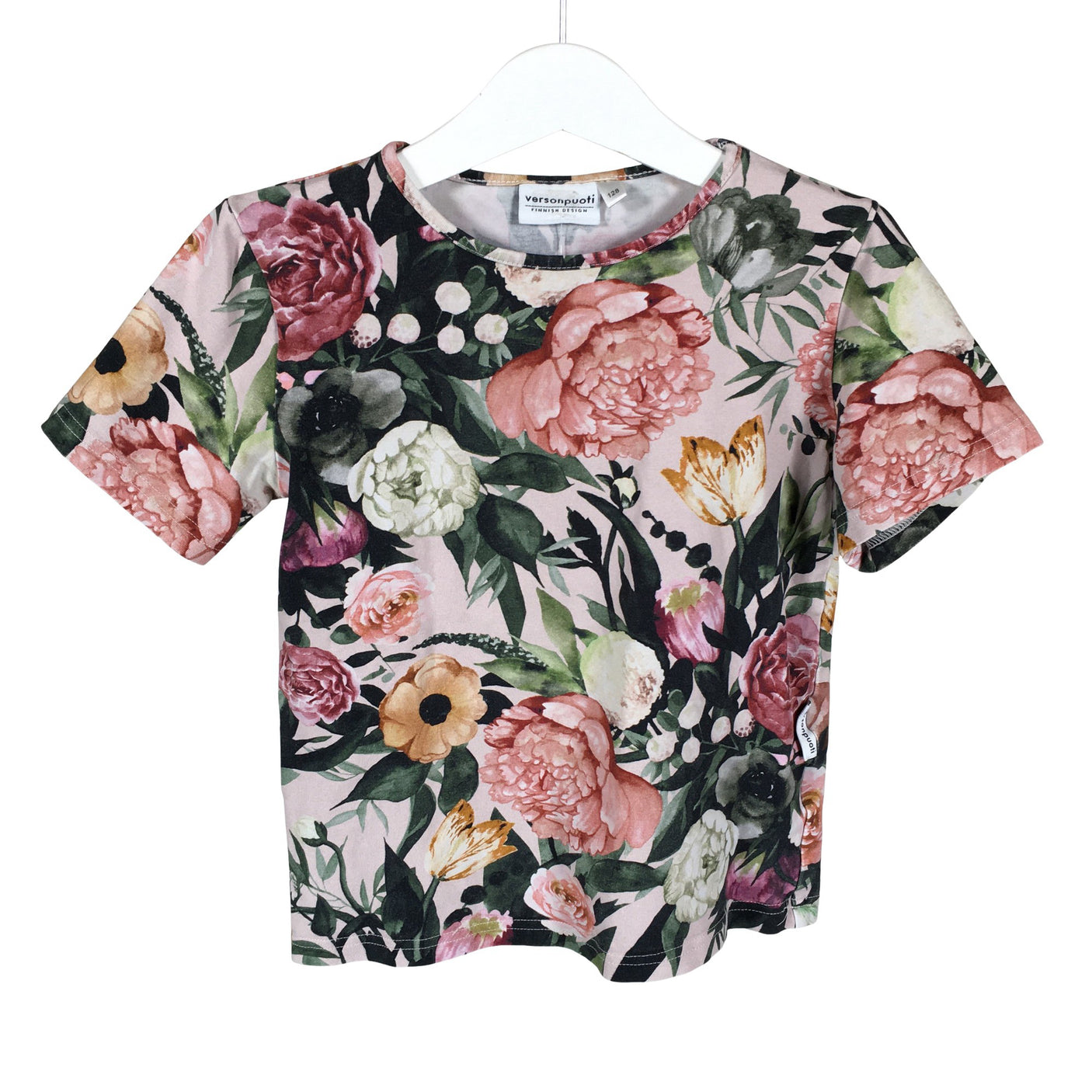 Unisex Versonpuoti - T-shirt, size 122 - 128 - Light pink (1)