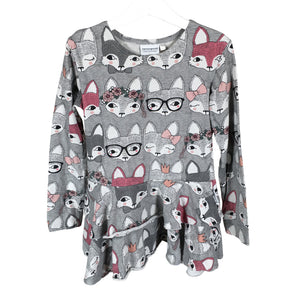 Unisex Versonpuoti - Tricot dress, size 128 - 134 - Gray (1)