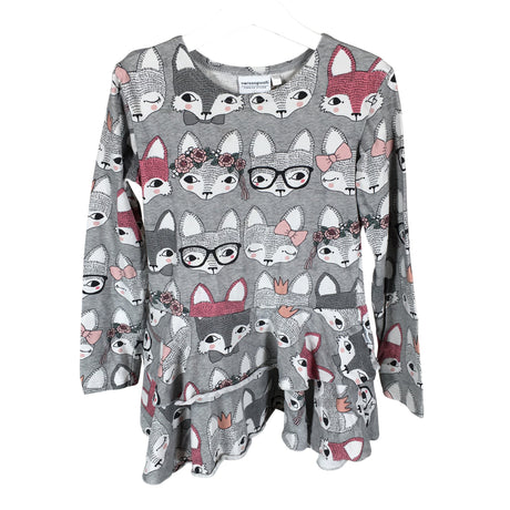 Unisex Versonpuoti - Tricot dress, size 128 - 134 - Gray ()