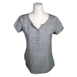 Unisex Basefield - Short-sleeved blouse, size 36 - Light blue ()