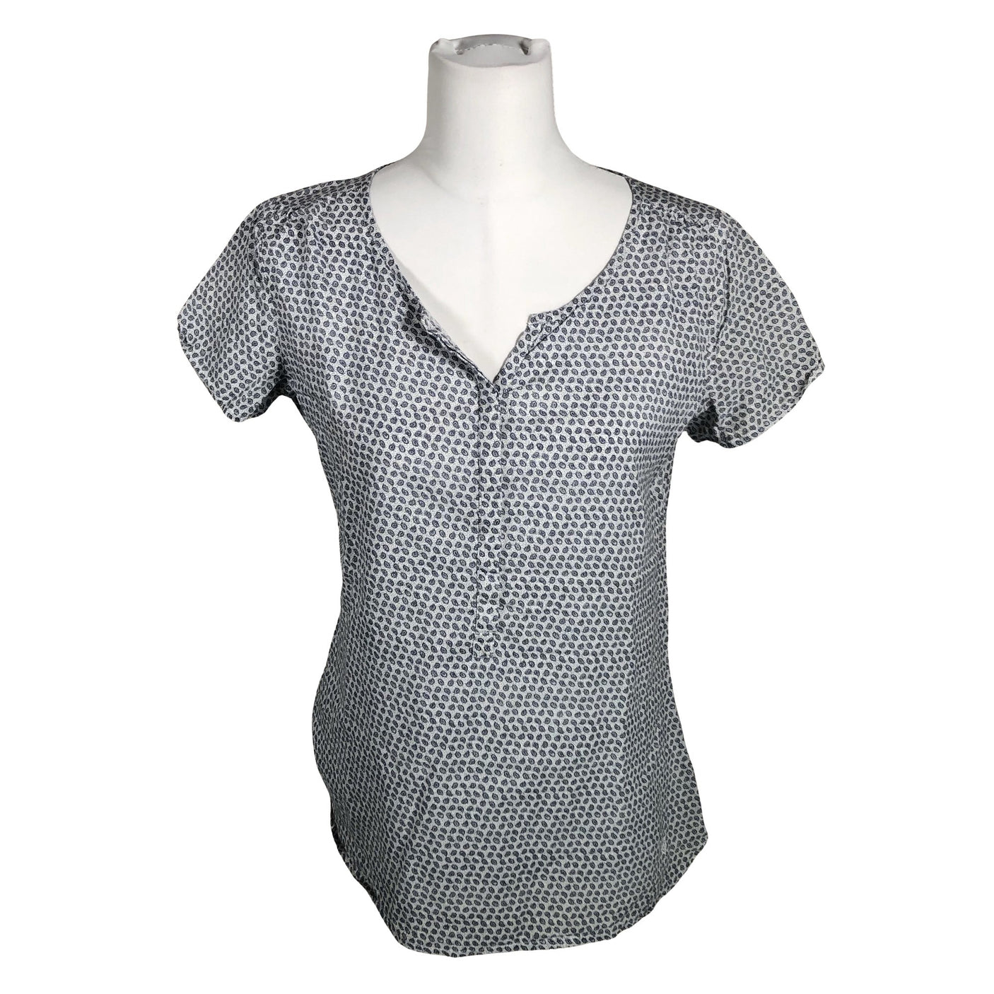 Unisex Basefield - Short-sleeved blouse, size 36 - Light blue (1)