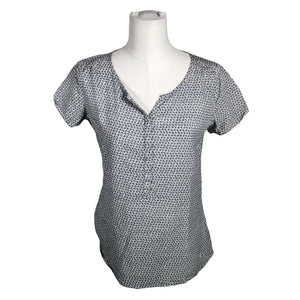Unisex Basefield - Short-sleeved blouse, size 36 - Light blue (1)