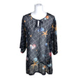 Unisex Triumph - Schiffon tunic, size 40 - Blue ()