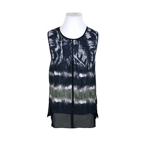 Unisex Yest - Schiffon tunic, size 42 - Blue (1)