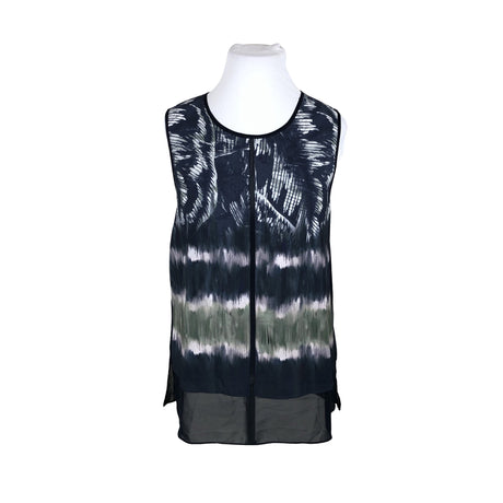Unisex Yest - Schiffon tunic, size 42 - Blue ()