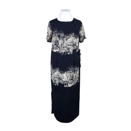 Unisex Godske - Schiffon dress, size 42 - Blue ()