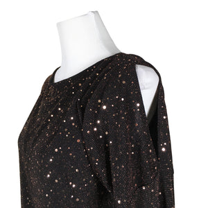 Unisex Wallis - Party shirt, size 40 - Brown (2)