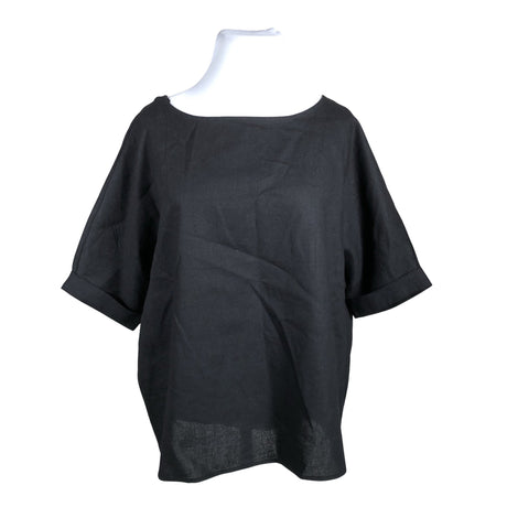 Unisex London Fog - Short-sleeved blouse, size 46 - Black ()