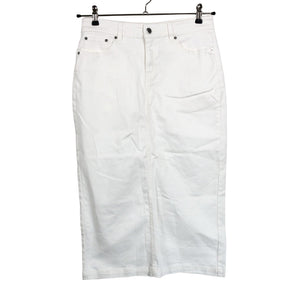Unisex Noom - Denim skirt, size 36 - White (1)
