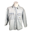 Unisex Calvin Klein Jeans - Denim shirt, size XXL - Light blue ()