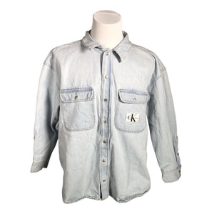 Unisex Calvin Klein Jeans - Denim shirt, size XXL - Light blue (1)