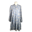 Unisex Second Female - Schiffon dress, size 40 - Blue ()