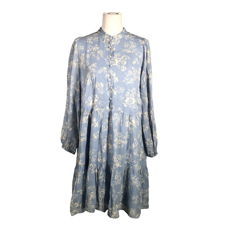 Unisex Second Female - Schiffon dress, size 40 - Blue ()