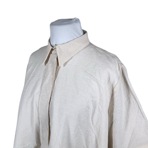 Unisex Gauhar - Schiffon dress, size 44 - Natural white (3)