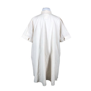 Unisex Gauhar - Schiffon dress, size 44 - Natural white (2)