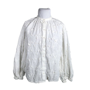 Unisex &Other Stories - Blouse, size 42 - White (1)
