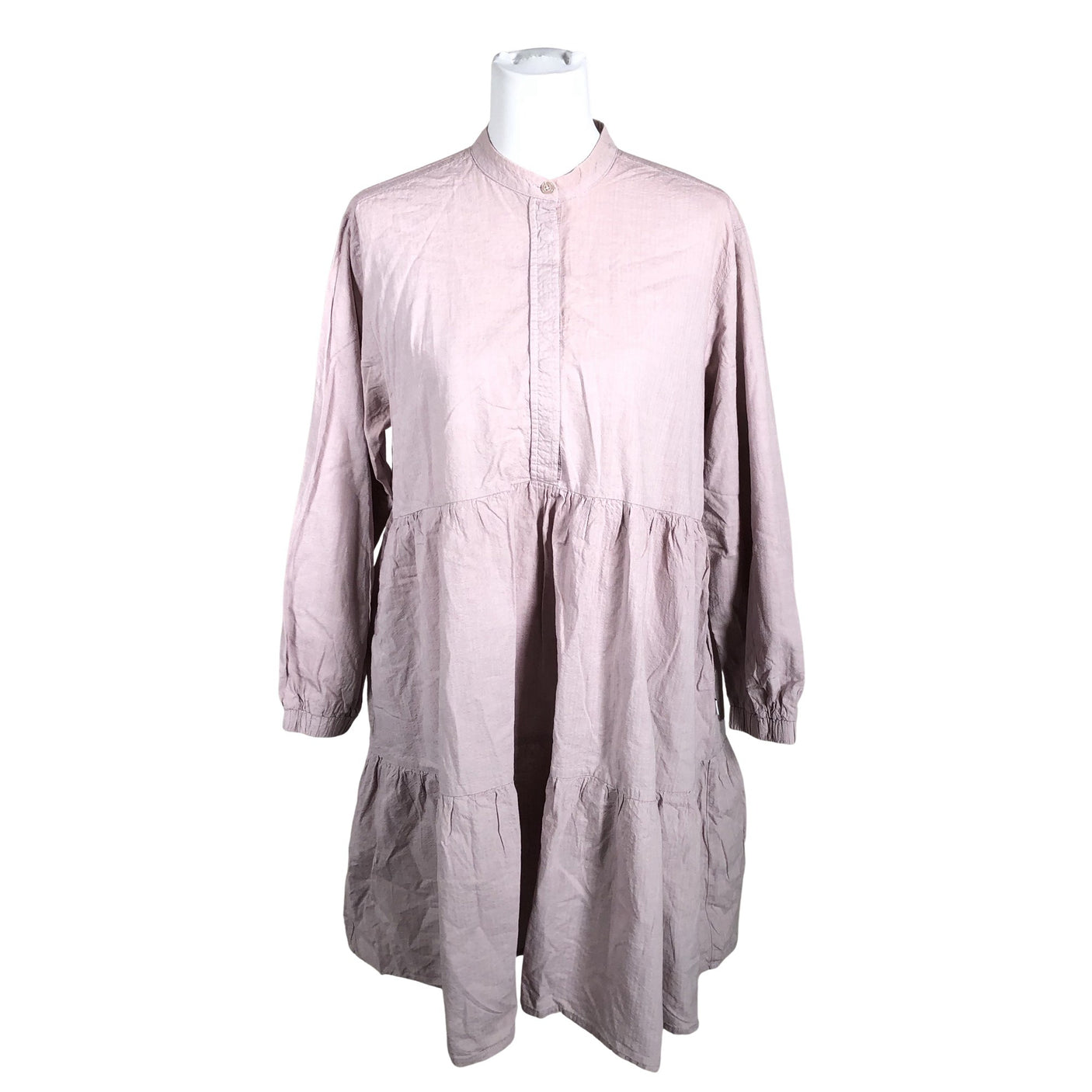 Unisex Makia - Schiffon dress, size 40 - Light pink (1)