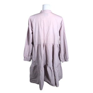 Unisex Makia - Schiffon dress, size 40 - Light pink (2)
