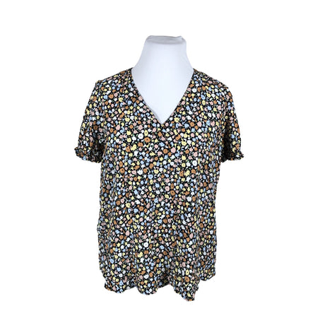 Unisex EDC by Esprit - Short-sleeved blouse, size 42 - Black ()