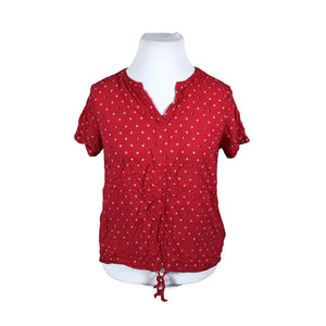Unisex Tom Tailor - Short-sleeved blouse, size 42 - Red (1)