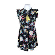 Unisex Junarose - Schiffon dress, size 42 - Black ()