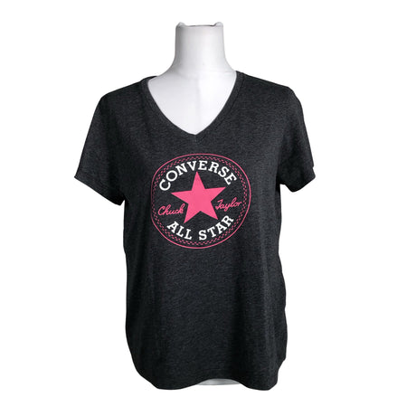 Unisex Converse - T-shirt, size 40 - Gray ()