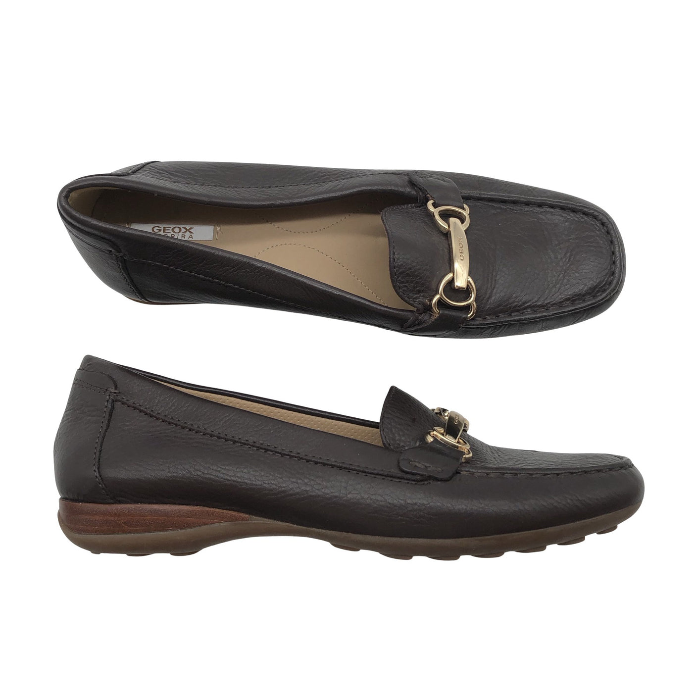 Unisex Geox - Loafers, size 38 - Brown (1)
