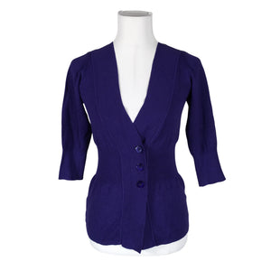 Unisex Peppercorn - Cardigan, size 34 - Blue (1)